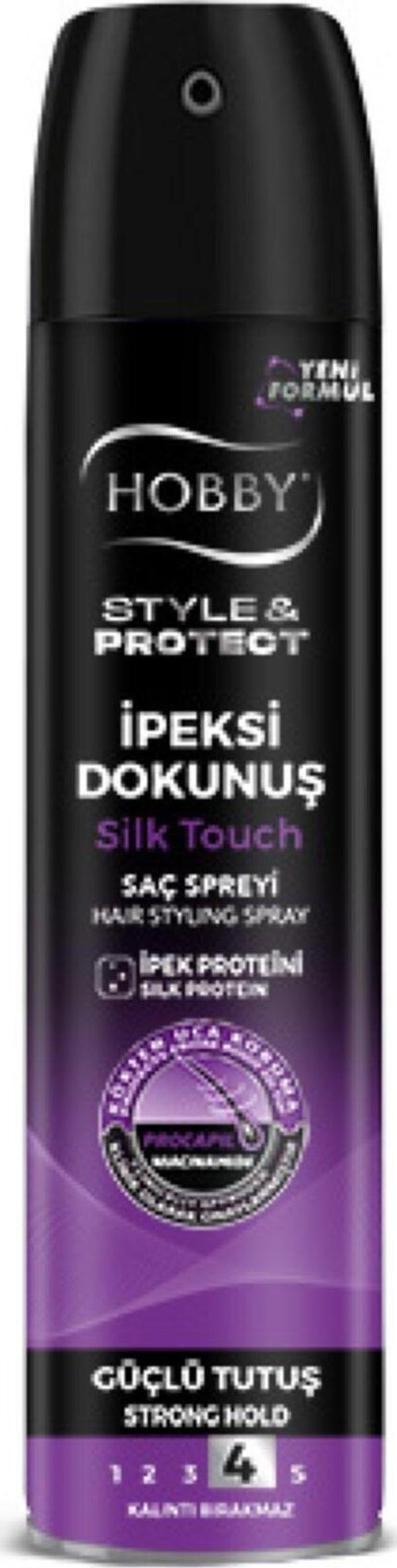 Hobby Style & Protect Saç Spreyleri İpeksi Dokunuş - Image 1