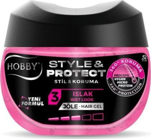 Hobby Saç Jölesi Style Protect Islak Görünüm 250 Ml - Image 1