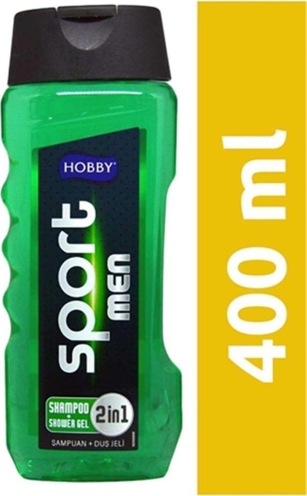 Hobby Duş Jeli Men 2 In 1 Sport 400 Ml - Image 1