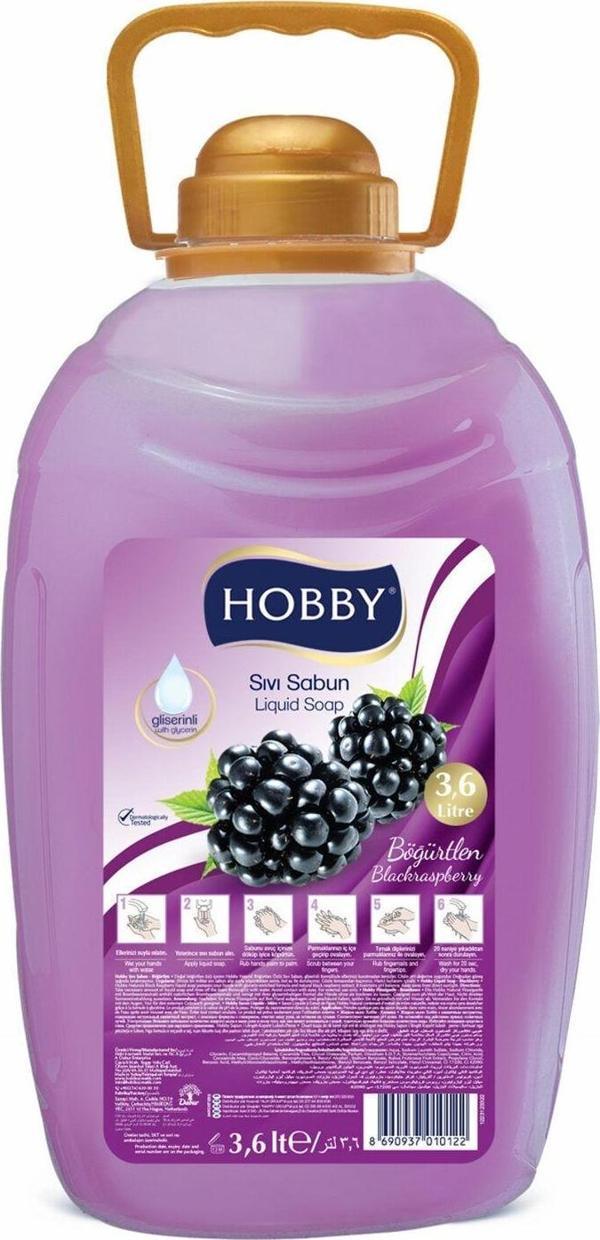 Hobby Böğürtlen Sıvı Sabun Bıdon 3,6 Lt - Image 1