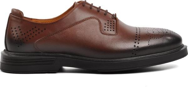Forelli 43708 Tedd Taba Hakiki Deri Erkek Casual Ayakkabı - Image 1
