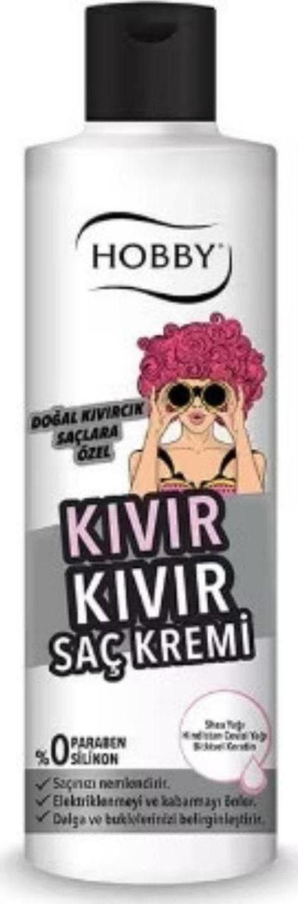 Hobby Kıvır Kıvır Saç Kremi 230Ml - Image 1
