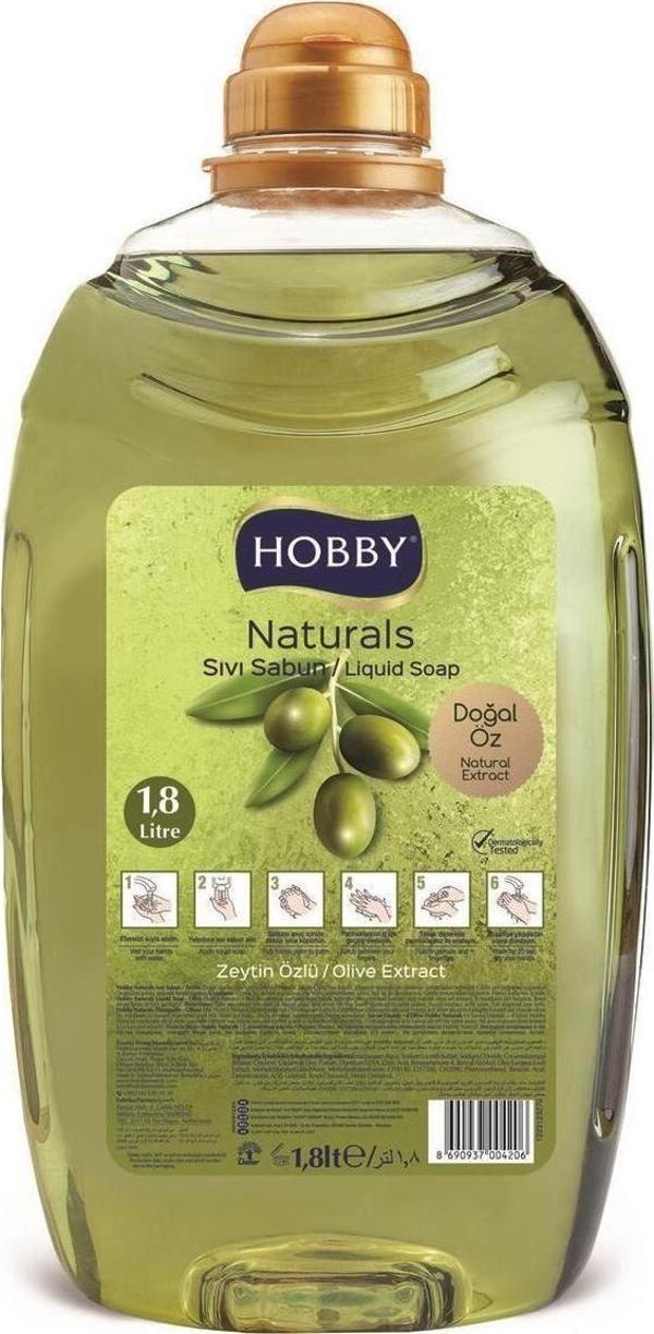 Hobby Sıvı Sabun Zeytin Özlü - Image 1