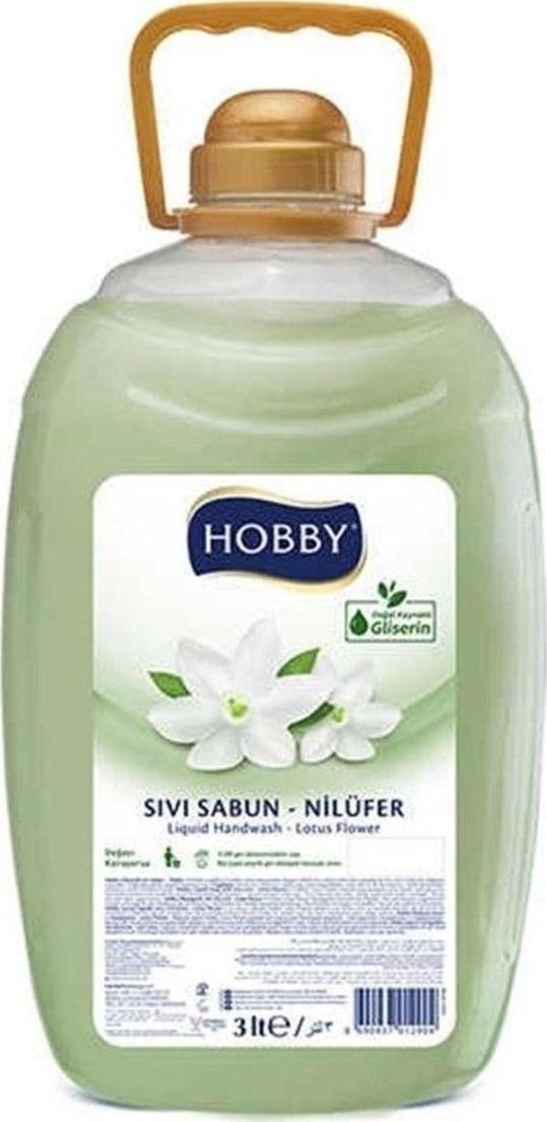 Hobby Sıvı Sabun Nılufer 3000 Ml - Image 1