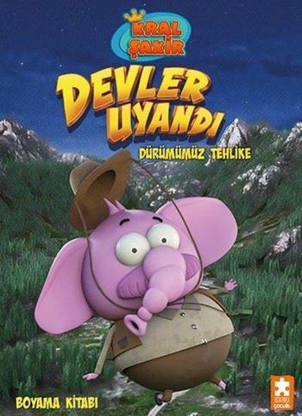 Kral Şakir Devler Uyandı - Dürümümüz Tehlike - Boyama Kitabı - Eksik Parça Yayınları - Image 1