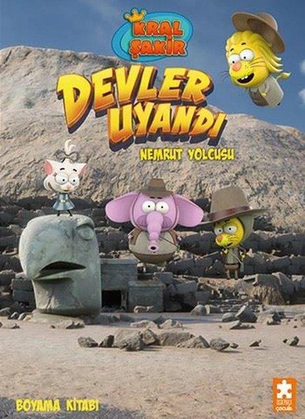 Kral Şakir Devler Uyandı - Nemrut Yolcusu - Boyama Kitabı - Eksik Parça Yayınları - Image 1