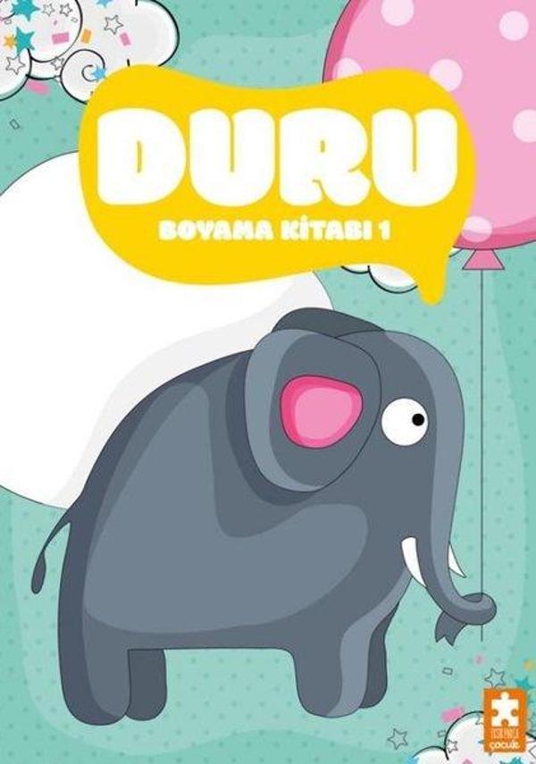 Duru Boyama Kitabı 1 - Eksik Parça Yayınları - Image 1