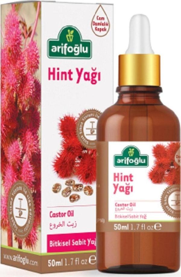 Arifoğlu Hint Yağı Soğuk Sıkım 50 Ml - Image 1
