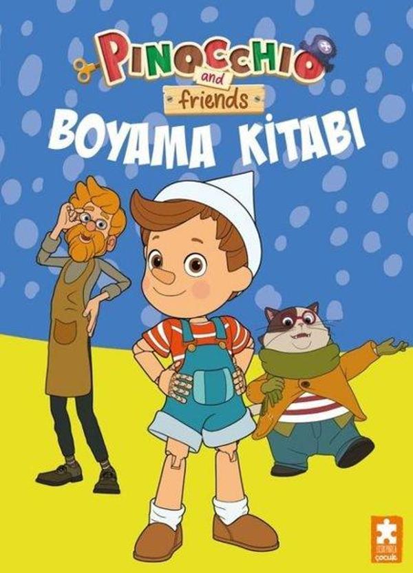 Pinocchio and Friends - Boyama Kitabı 3 - Eksik Parça Yayınları - Image 1