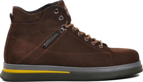 Pierre Cardin 1361654-24K Kahve Nubuk Hakiki Deri Erkek Bot - Image 1