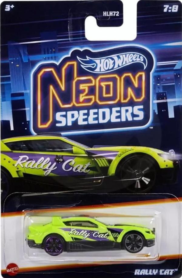 Hot Wheels Neon Speeders Rally Cat HLH79 - Image 1