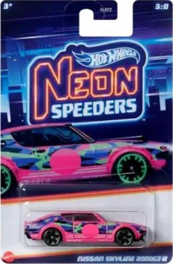 Hot Wheels Neon Speeders Nissan Skyline 2000GT-R HRW69 - Image 1