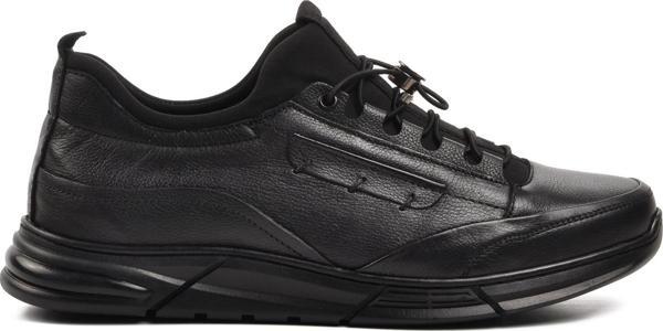 Pierre Cardin 382212 Siyah Hakiki Deri Erkek Casual Ayakkabı - Image 1
