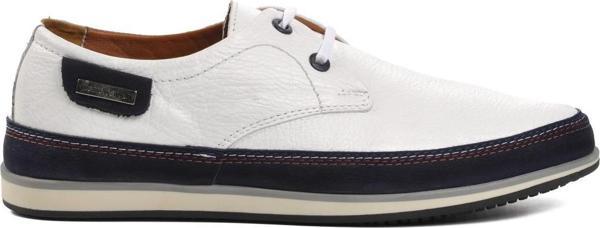 Pierre Cardin 62333 Beyaz Hakiki Deri Erkek Casual Ayakkabı - Image 1