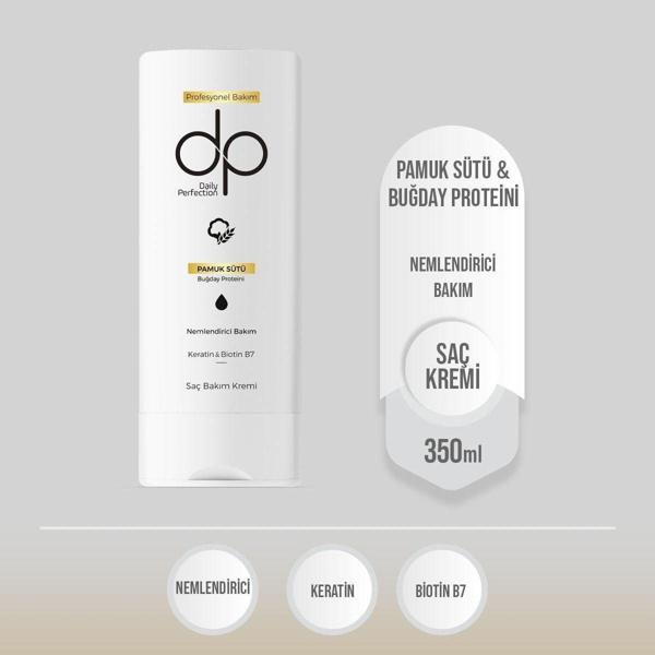 Dp Daily Perfection Pamuk Sütü Buğday Proteini Saç Bakım Kremi 350 Ml - Image 1
