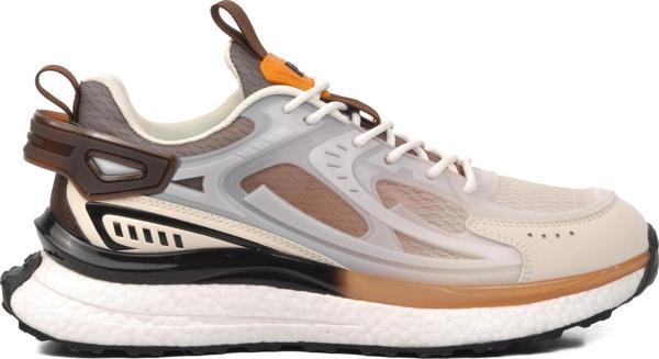 Pierre Cardin PCI-10105 Beyaz-Kahve Erkek Spor Ayakkabı - Image 1