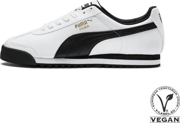 Puma 353572 Roma Basic Beyaz-Siyah Erkek Sneaker - Image 1