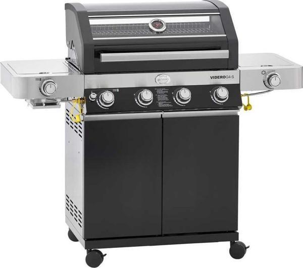 Rösle Videro G4-S Vario Gazlı Barbekü İstasyonu - Siyah - Image 1