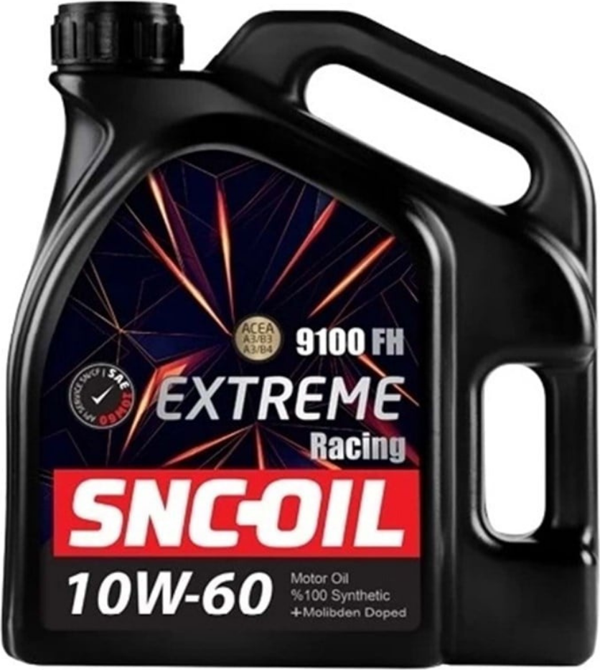 Snc Oil 9100 Fh Extreme Racing 10W-60 Motor Yağı 4 Litre - Image 1