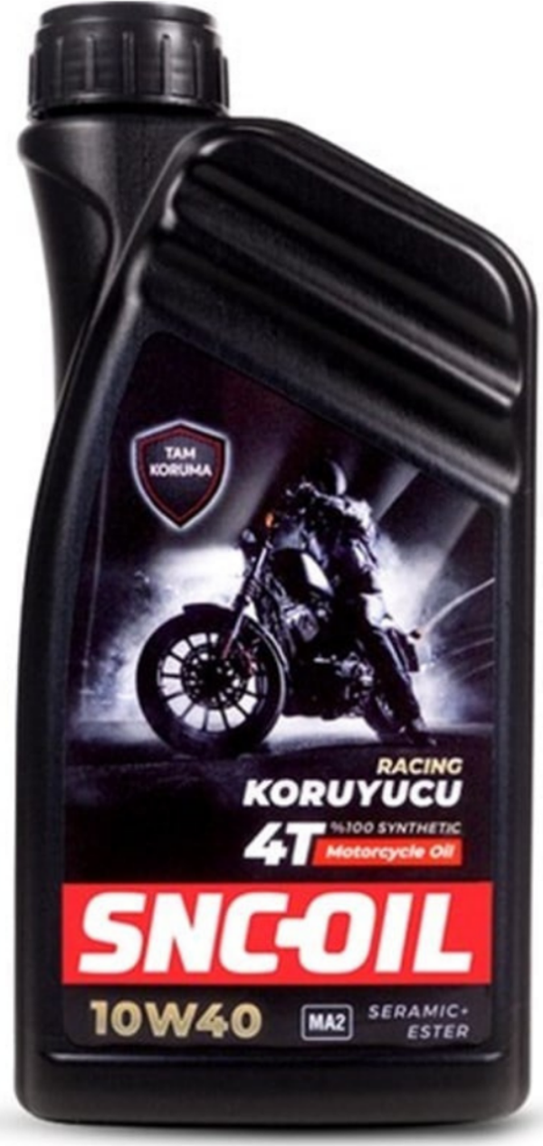 Snc-Oil Koruyucu Racing 4T 15W-40 Motosiklet Yağı 1 Litre - Image 1