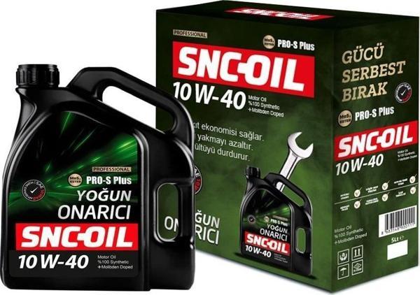 Snc-Oil Pro-S Plus Quattro Yoğun Onarıcı 10W-40 Motor Yağı 5 Litre - Image 1