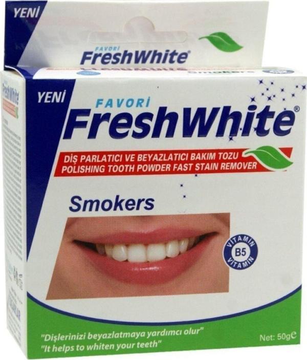 Fresh White Smokers Beyazlatıcı Bakım Tozu 50 Gr - Image 1