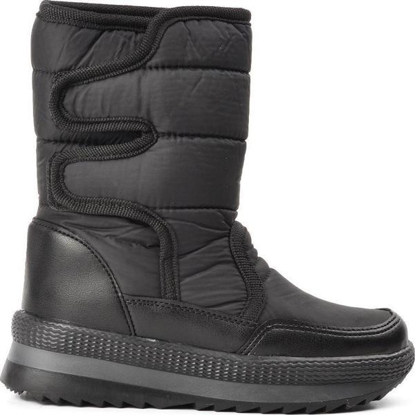 Walkway Kosiv-F Siyah İçi Kürklü Cırtlı Çocuk Kar Botu - Image 1