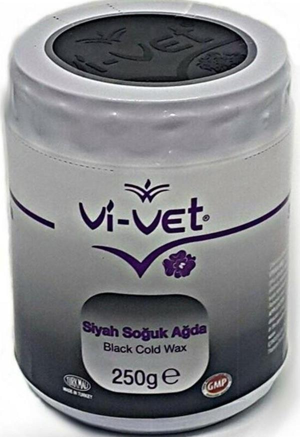 Vi-Vet Siyah Klasik Soğuk Ağda 250 Gr - Image 1