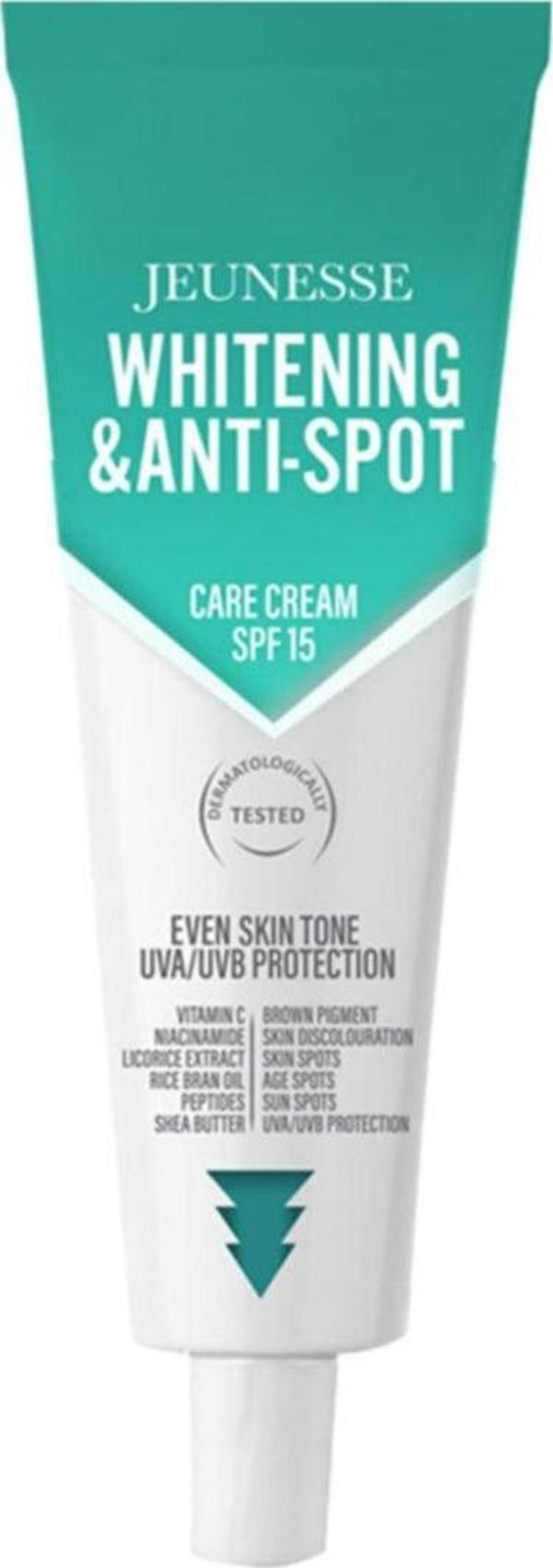 Jeunesse Beyazlatıcı Leke Karşıtı Spf 15 Yüz Bakım Kremi 50 Ml - Image 1