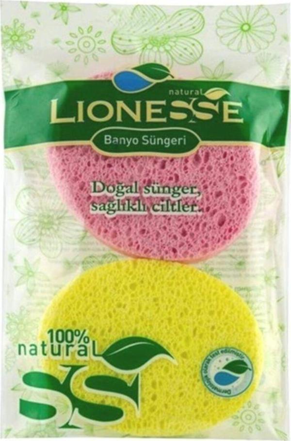 Lionesse 2'Li Doğal Banyo Süngeri 2094 8697888009137 - Image 1