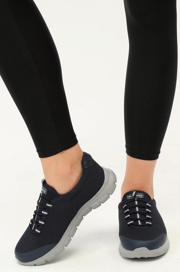 Walkway Flexible Lacivert-Buz Comfort Spor Ayakkabı - Image 1