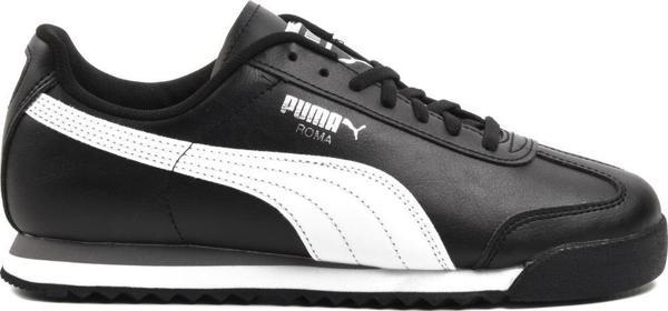 Puma Roma Basic 354259 Siyah-Beyaz-Gümüş Unisex Sneaker - Image 1
