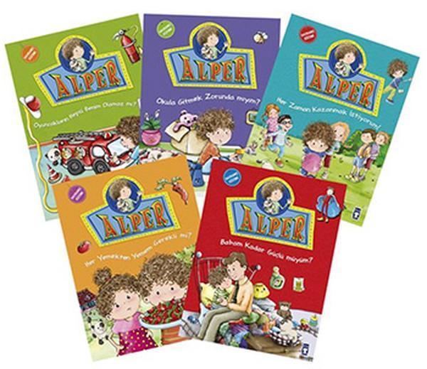 Alper Davranış Eğitimi Seti - 5 Kitap Takım - Timaş Çocuk - Image 1