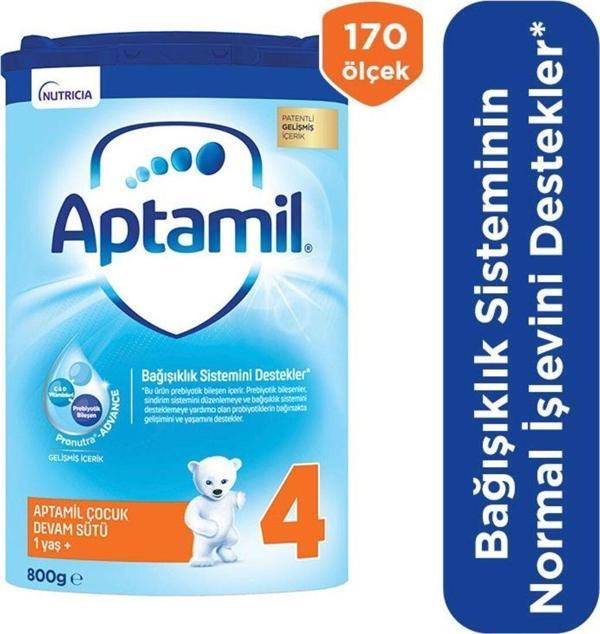 Aptamil 4 Çocuk Devam Sütü 800 G 1 Yaş Akıllı Kutu - Image 1