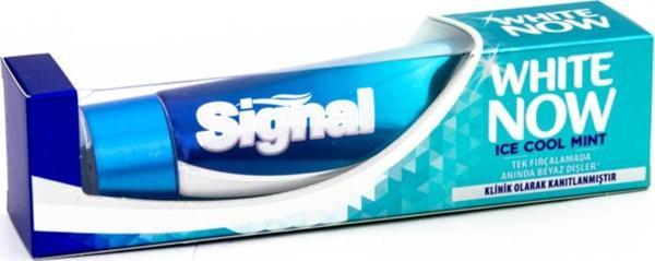 Signal White Now Ice Cool Mint Diş Macunu 75 Ml - Image 1