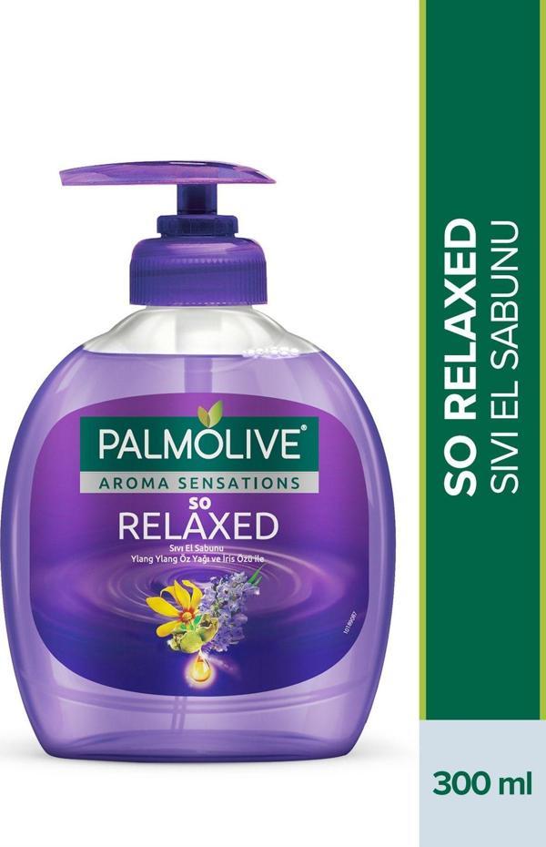 Palmolive Aroma Sensations So Relaxed Ylang Ylang Öz Yağı Ve İris Özü İle Sıvı El Sabunu 300 Ml - Image 1