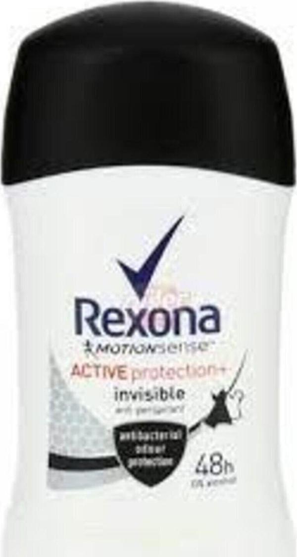 Rexona Active Protection Invisible Antiperspirant Stick Deodorant 40 ml - Image 1
