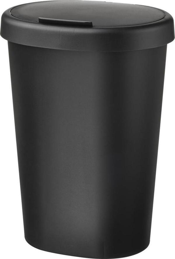 IKEA Hölass Plastik Çöp Kutusu - Siyah - 8 lt - Image 1