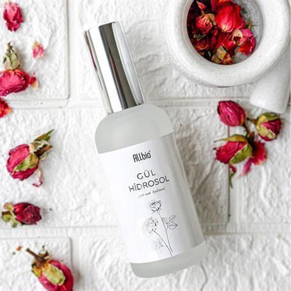 Allbio Gül Hidrosol 100 ml - Image 1