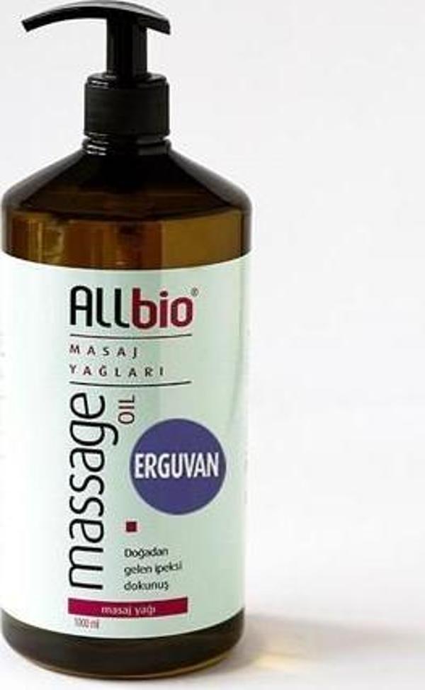 Allbio Masaj Yağı  Erguvan (1 litre) - Image 1