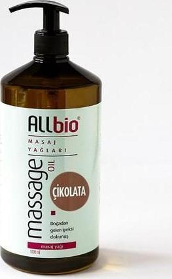 Allbio Masaj Yağı Çikolata (1 litre) - Image 1