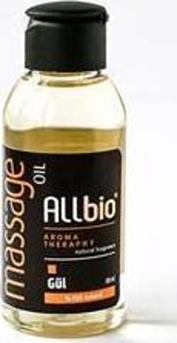 Allbio Masaj Yağı Gül (100ml) - Image 1