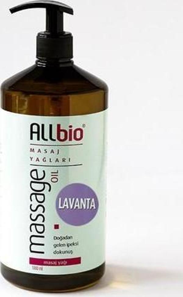 Allbio Masaj Yağı Lavanta (1 litre) - Image 1