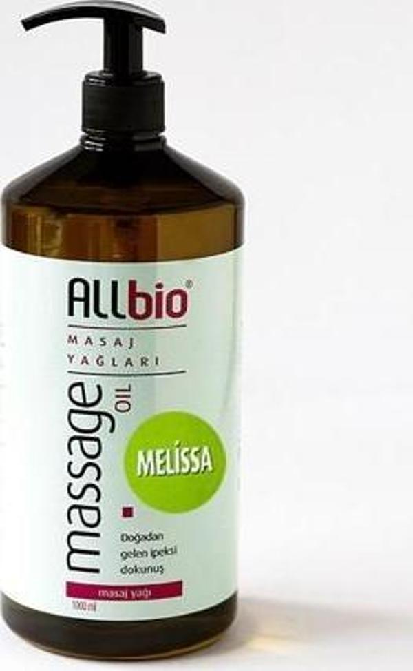 Allbio Masaj Yağı Melissa (1 litre) - Image 1