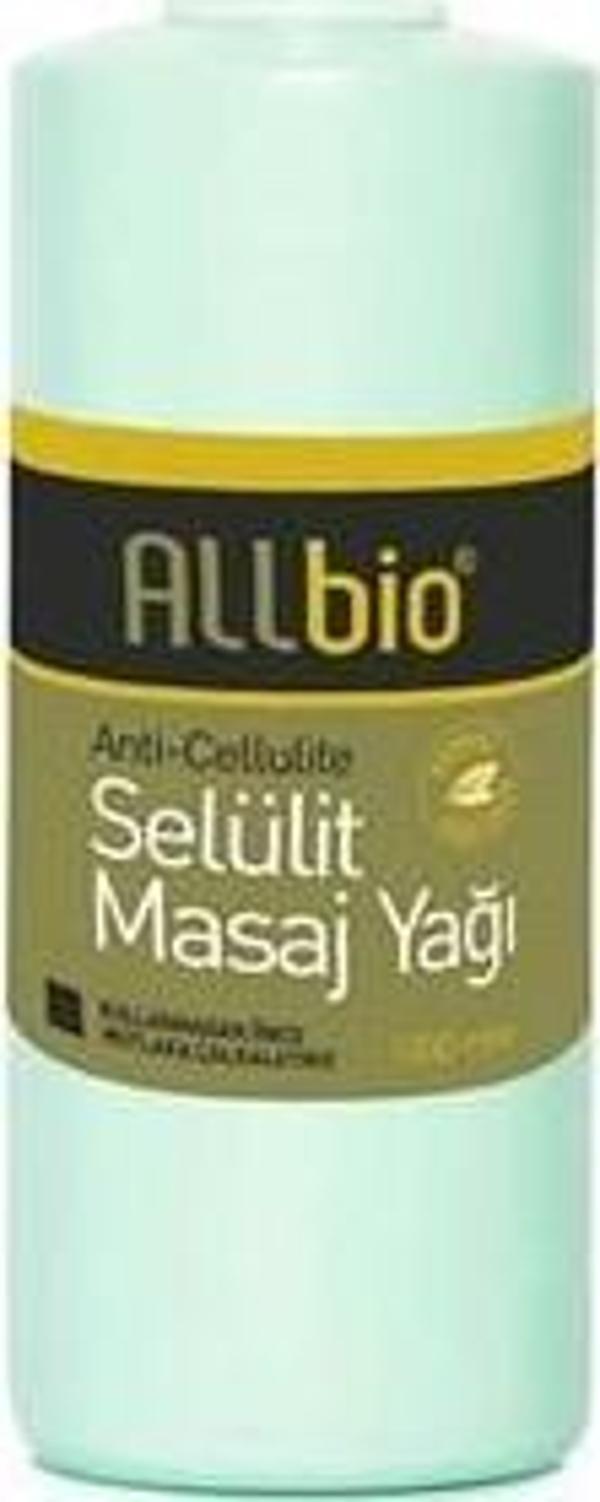 Allbio Selülit Masaj Yağı 1000ml - Image 1