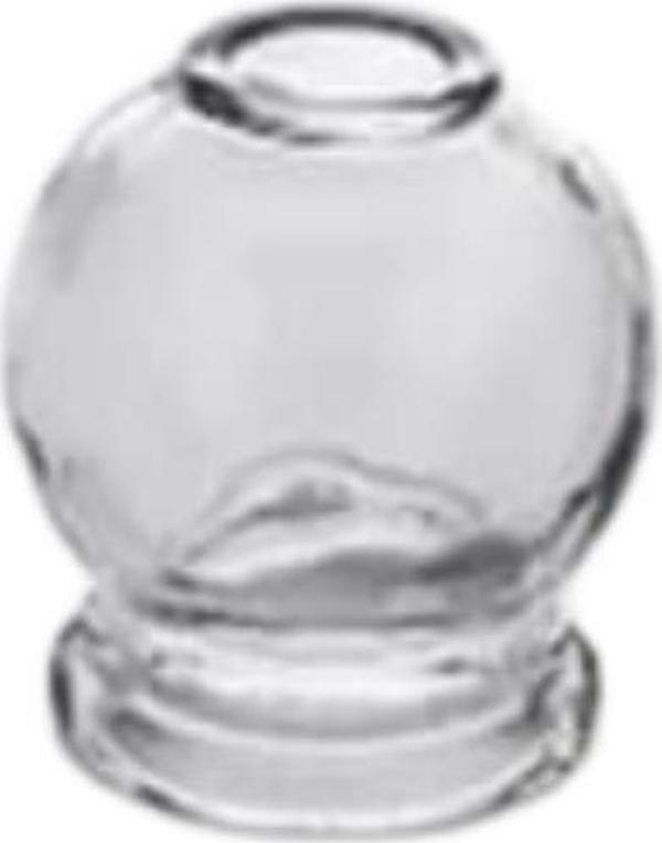 Cam Masaj & Hacamat Kupası No:1 Küçük Boy 2 Adet - Image 1