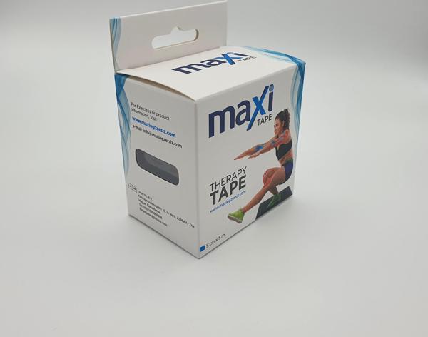 Maxi Sporcu Bandı Kinesio Tape Siyah Renk - Image 1