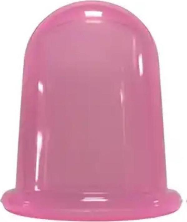 Silikon Selülit Masaj Kupası Mavi Pembe En Büyük Boy - Image 1