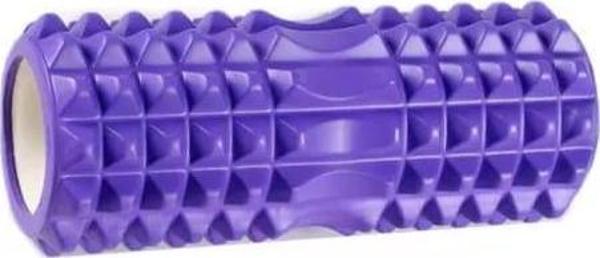 Tırtıklı Foam Roller Denge & Egzersiz Rulosu Mor Renk - Image 1