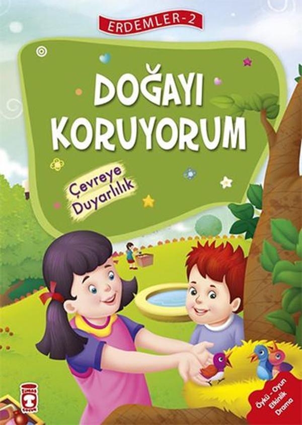 Erdemler 2 - Doğayı Koruyorum Çevreye Duyarlılık - Timaş Çocuk - Image 1